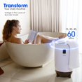 thumbnail image 4 of PureClean Towel Warmers Bucket, with Customized Fragrance for Spa and Bathroom, Luxury Towel Heater Gifts for Him & Her, Auto Shut Off, Fits 2 Large Towels, Blankets, Bathrobes, PJ's Taupe, 4 of 6
