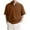Khaki, variant on JIUKE Summer Tops for Men Summer Quarter Zip Sweatshirts Lapel Collared Short Sleeve Tees Basic Pullover Tees
