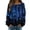 C-Black567, variant on DHFJKG Sweaters For Women Knitted Long Sleeve Shirts Printed Crewneck Loose Fit Pullover Carnival Casual Spring Comfort Tops