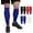 Blue, variant on 1 / 2 Pairs Calf Compression Sleeve for Men Football Leg Sleeve Elastic Soccer Sleeve Calf Support Sock for Women AthleteFootball socks, Baseball, Softball, Hockey