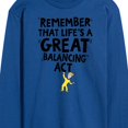 thumbnail image 3 of Dr. Seuss - Life Great Balancing Act - Men's Long Sleeve T-Shirt, 3 of 6