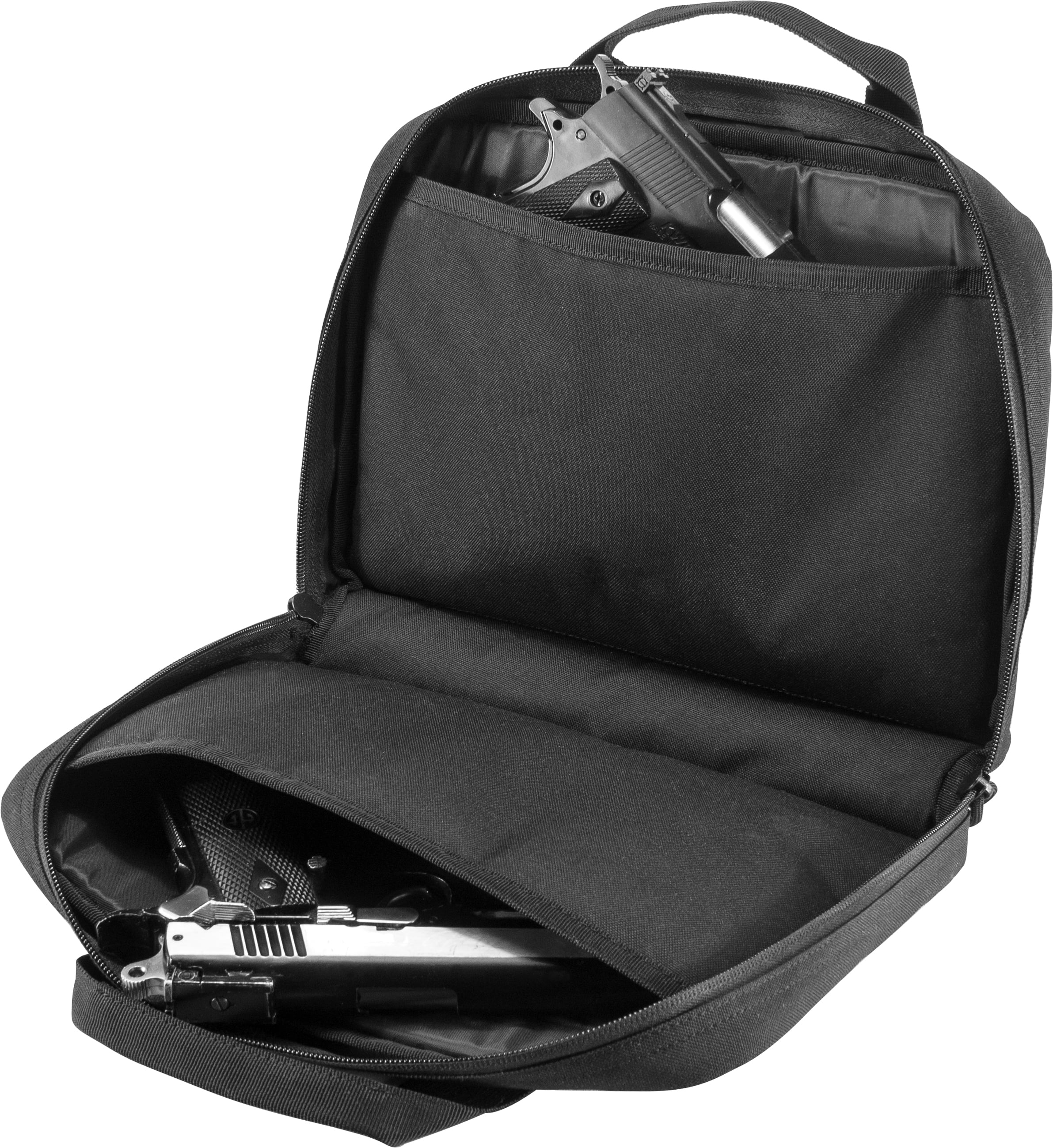 Loaded Gear RX-800 12" Dual Tactical Pistol Bag (Black)
