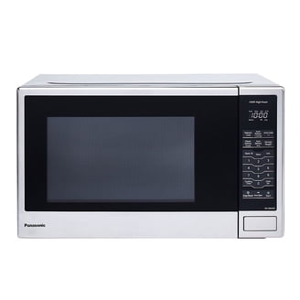 Panasonic 1.3 Cu. ft. Compact 1100W Microwave Oven, Stainless