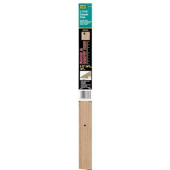 M-d Products 1-.44in. X 36in. Unfinished Oak Carpet Trim