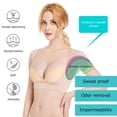 thumbnail image 3 of Chaleco De Sudor En La Axila Axila Absorbente De Sudor Chaleco De Protección De La Parte Superior De La Axila Con Tela De 3 Capas Para La Humedad Para El Gimnasio De Yoga, 3 of 7