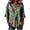 Gold, variant on Womens Tops T-Shirts Breathable Blend 3/4 Sleeve Floral Print Boho Shirts