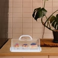 thumbnail image 2 of Porta cupcakes reutilizable, porta postres, caja portátil para cupcakes, caja para almacenar tostadas al aire libre, 2 of 4