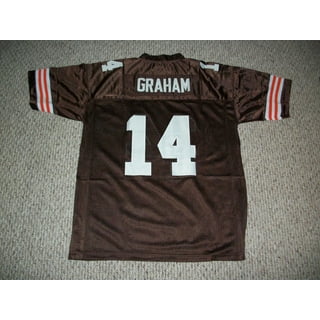 Unsigned Kevin Mack Jersey #34 Cleveland Custom Stitched Brown Football New  No Brands/Logos Sizes S-3XL