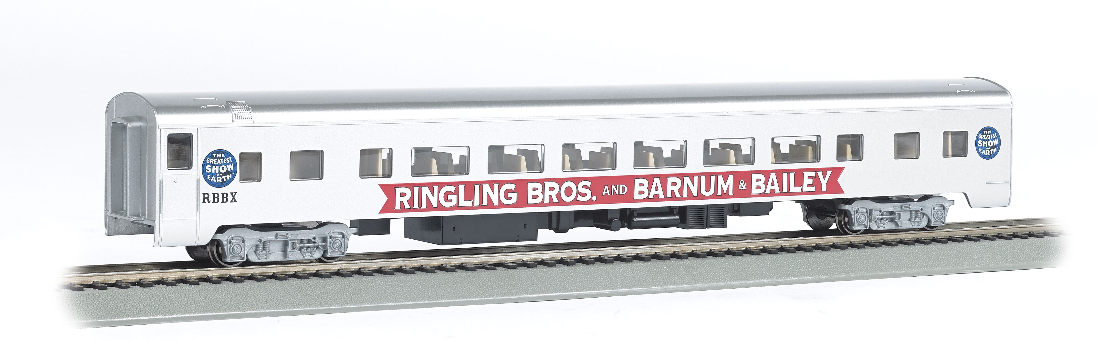 Bachmann 14206 HO Ringling Bros. and Barnum & Bailey SmoothSide Coach
