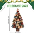 thumbnail image 3 of Torqee Oversized DIY Quilted Christmas Tree Kit Beginner-Friendly Christmas Fabric Sewing Craft Set DIY Fabric Craft Patchwork for Front Door and Living Room Decor Gift for Craft Lovers,Style-F, 3 of 7