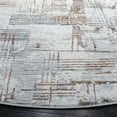 thumbnail image 2 of SAFAVIEH Sonoma Jack Abstract Area Rug, Grey/Ivory, 6'7" x 6'7" Round, 2 of 7