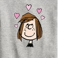 thumbnail image 3 of Peanuts - Patty Valentines - Toddler & Youth Crewneck Fleece Sweatshirt, 3 of 6