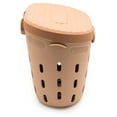 thumbnail image 4 of In-Ground Worm Composter Outdoor Farm Compost Bin 7 Gallons BPA-Free Composting System for Raised Garden Beds Tawny Brown, Twin Pack, 4 of 5