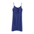 thumbnail image 2 of gljltg Women's Pleated Casual Sleeveless Soft Nighties Sleepwear Loungewear Homewear Elegant U-Neck Nightshirts Baggy Loose Fit Sleep Tee Pyjamas Sale, 2 of 3