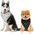 thumbnail image 4 of Santa Claus Face Design Pets Bandanas for Dogs and Cats,Washable Triangle Neck Scarfs Birthday Gifts, Softy Neckerchief and Handkerchief Fit Pets Costumes, 4 of 4