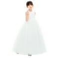 thumbnail image 2 of Ekidsbridal Girl Pageant Flower Girl Dress - Tutu Satin Heart Cutout with Tulle Sash 247-A (Size: 2-12), 2 of 6