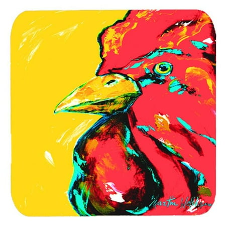 

Bird - Rooster Big Head Foam Coasters Set Of 4