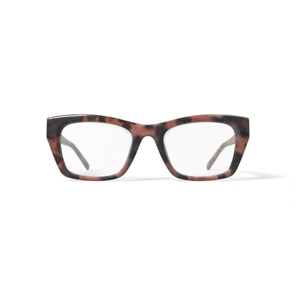 DKNY Women's DK5021 Prescription Eyeglasses with Case, Brown