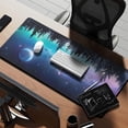 thumbnail image 5 of Galaxy Large Mouse Pad, Desk Pad with Non-Slip Base Extended Mouse Pad XXL Keyboard Mouse Pad Desk Mat On Top of Desks for Work, Game, Office, Home (35.4x15.7 in), 5 of 5