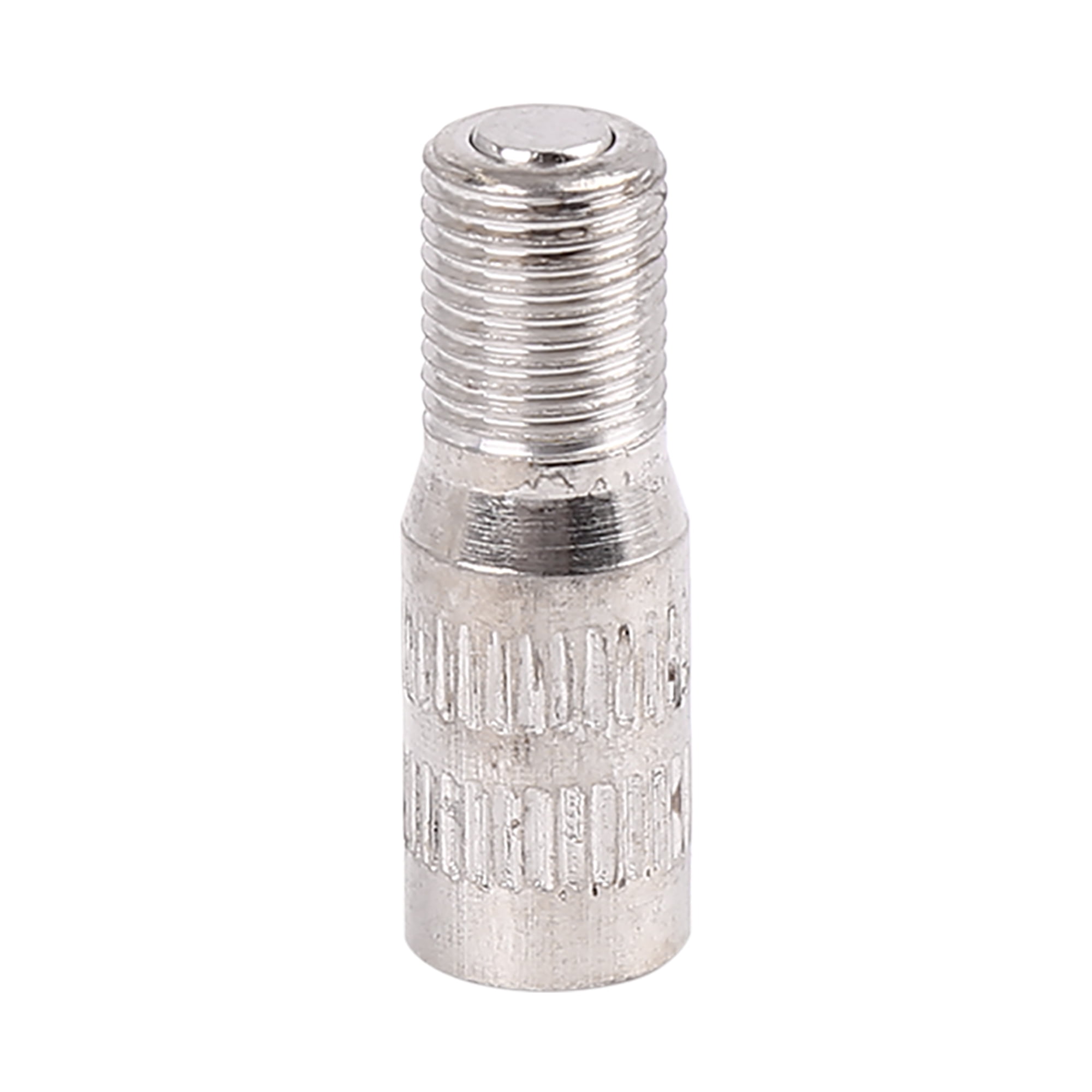 Unique Bargains 4pcs Car 27mm Chrome Tyre Wheel Valve Stem Extension Extender