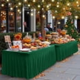 thumbnail image 2 of Mantel HolidayIdeas Hunter Green Spandex rectangular de 8 pies, 2 of 8
