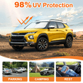 thumbnail image 5 of Car Windshield Sun Shade UV Rays Block Cover Shield For Chevy Trailblazer 2021-2024, 5 of 9