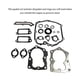 thumbnail image 4 of For Briggs & Stratton 590508Engine Gasket Set Replaces 794307 497316 Motorcycle Parts Engine Gasket Set, 4 of 5