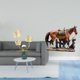 thumbnail image 2 of Figura de caballo, estatua de hierro en miniatura, escultura, adorno de hoja, pieza de arte decorativa, artículo de colección, ideal para regalar o de, 2 of 8