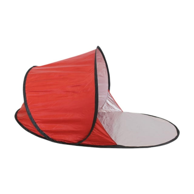 koolsoo Tente de Plage Automatique pour Activités Extérieures Pique-Nique Alpinisme Rouge