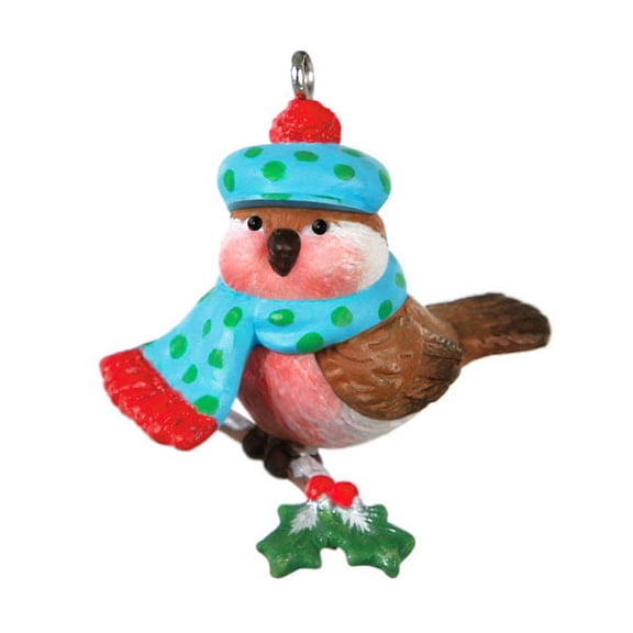 Hallmark Mini Cozy Lil' Critters Plastic Figurine Ornament, 1.2"
