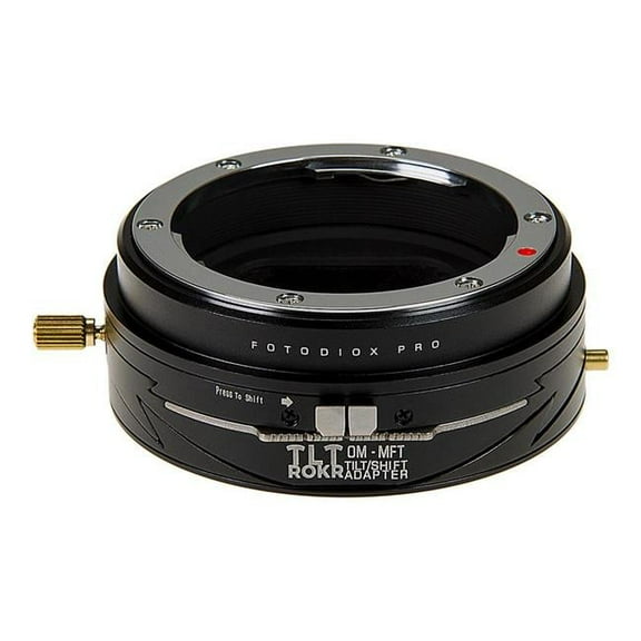 Fotodiox TLTROKR-OM35-MFT Lens Adapter with Olympus Zuiko 3 5mm SLR Lens to Micro Four Thirds