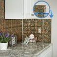thumbnail image 3 of FASÄDE 47 in. Decorative Vinyl J Trim in Copper Fantasy (5 Pack), 3 of 8