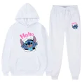 thumbnail image 1 of Disney-Sudadera con capucha de Hello Stitch para hombre y mujer, conjunto de ropa deportiva de ocio, de película de Lilo, para otoño e invierno, 2024, 1 of 5