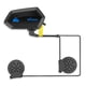 thumbnail image 3 of Sidaley Auriculares para casco de motocicleta, funcionamiento con botón, cancelación de ruido, auricular inalámbrico compatible con Bluetooth, Cables de audio/vídeo, 3 of 6