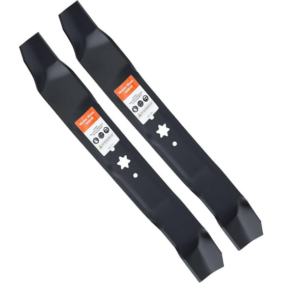 42 Inch Mower Mulching Blades for Cub Cadet Troy Bilt MTD Bronco Replace 742-04126 742-0616 942-0616 (6 Point Star)