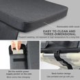 thumbnail image 3 of Coussin Chauffant Sans Fil Rechargeable pour Siège de Stade, Batterie USB, Coussin Chauffant Portable pour Camping en Plein Air, Pêche - 3 Réglages de Chaleur, 3 of 11