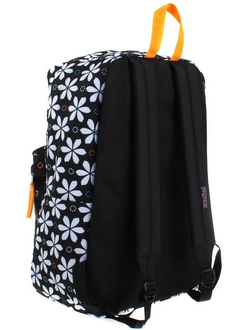 JanSport Superbreak Backpack - Black Floral Geo with Main