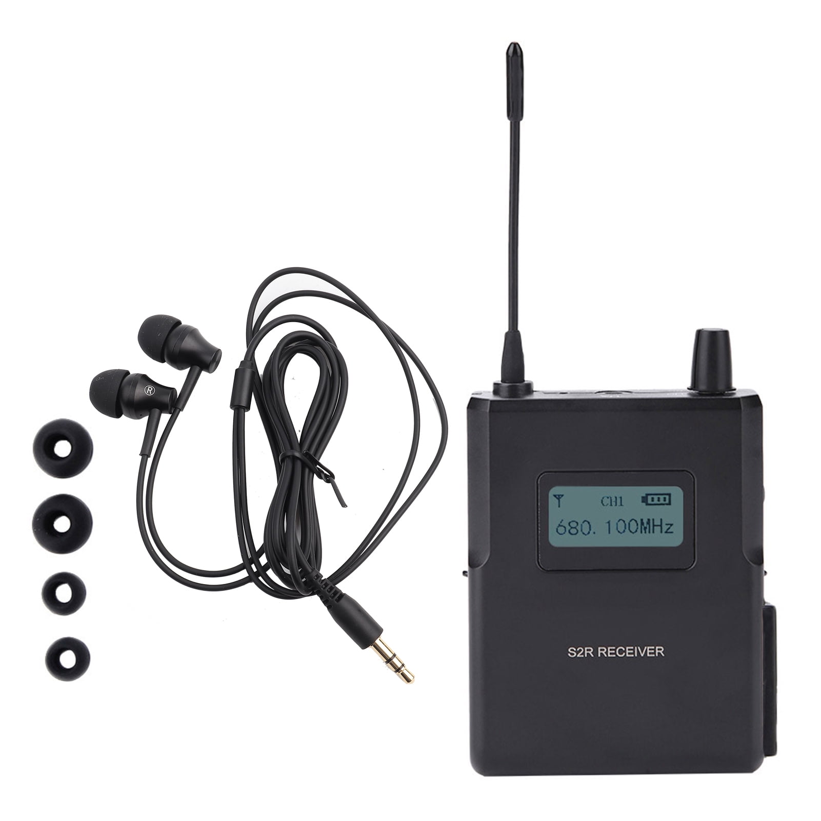 561-568Mhz UHF Wireless In-Ear Stage Monitor System Recording Studio Monitor Receiver. Garsent Stage Monitor Receiver 