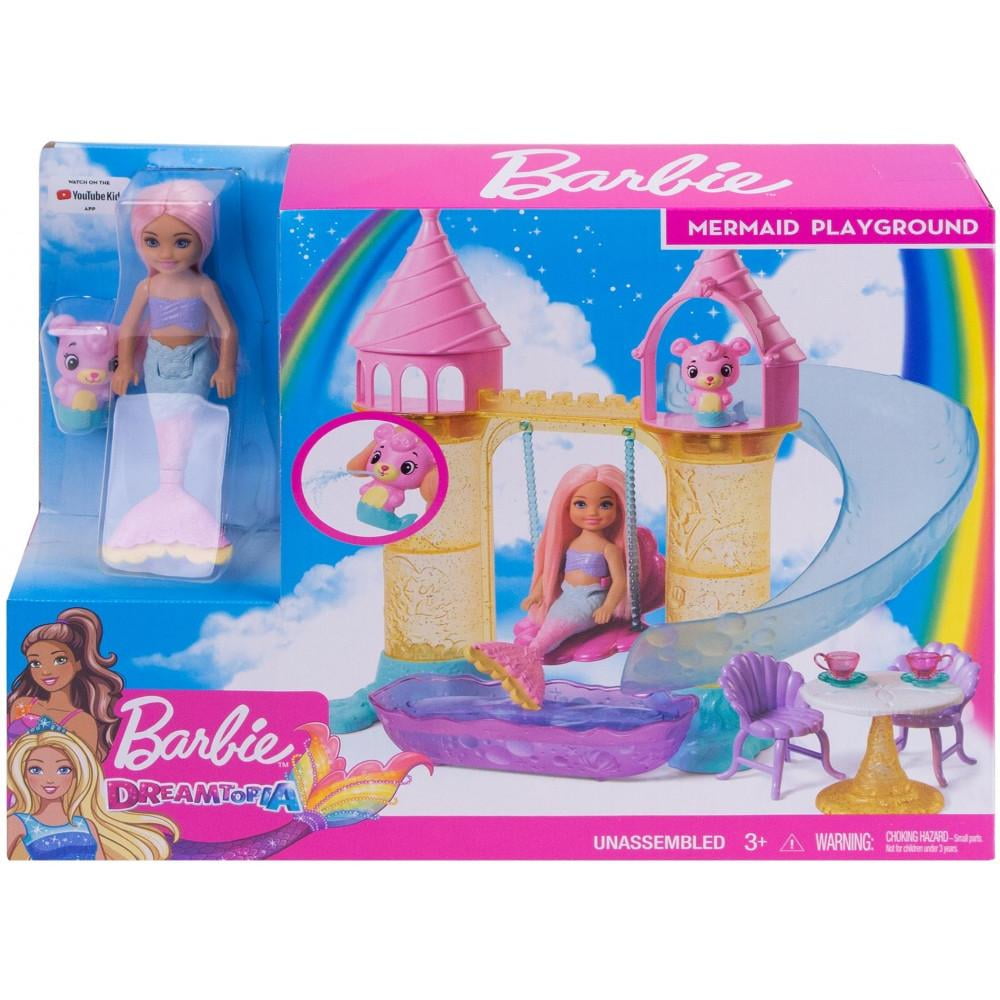 barbie mermaid doll set