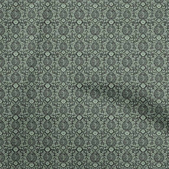 oneOone Viscose Jersey Black Fabric Toile Sewing Fabric By The Yard Printed Diy Clothing Sewing Supplies 60 Inch Wide