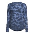 thumbnail image 4 of Time and Tru Women's Long Sleeve Thermal T-Shirt, 4 of 6