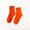 Orange, variant on Fashion Japanese Stripes Autumn and Winter One Size Sports Socks Couple Socks Solid Color Cotton Socks ORANGE 1
