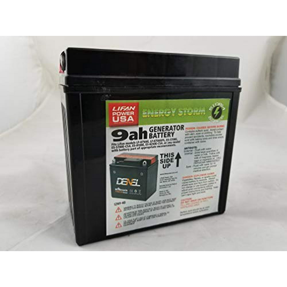 12v 9 amp hour Lifan Battery