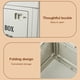 thumbnail image 3 of Caja Almacenamiento para Acampada 20L Plegable Coche Exteriores (sin Cubierta Madera) Color Blanco, 3 of 4