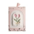 thumbnail image 2 of PONPRNGY 1Pc Hand Towels Embroidered Tulip - Embroidered Flower Pattern Cotton Highly Absorbent Soft Luxury Towel for Bathroom 11 x 11 Inch, 2 of 6