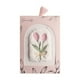thumbnail image 2 of Toalla Absorbente de Mano con Bordado de Tulipanes Florales, 2 of 6