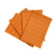 thumbnail image 2 of 4Pcs Deck Grip Mats, Non Slip Surfboard Traction Pads, EVA Foam Sheet Deck Tail Pad, Surfboard Pad, Boat Decking Sheet for Skimboard Skateboard Orange, 2 of 8
