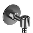 thumbnail image 4 of Bathroom Shower Fixed Shower Head Hanger Adjustable Shower Bracket Black Color Option High-quality Stainless Steel, 4 of 11