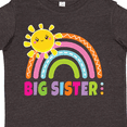 thumbnail image 4 of Inktastic Family Big Sister with Rainbow Girls Toddler T-Shirt, 4 of 5