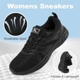 thumbnail image 4 of Ecetana Women's Running Shoes Breathable Mesh Sneakers Lightweight Comfort Walking Tennis Casual Shoes, 4 of 8